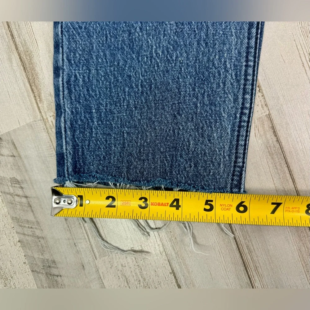 Gap Cheeky Straight Sky High Mid Rise Women Jeans - Size 24| 00R (26x25) - Picture 6 of 10